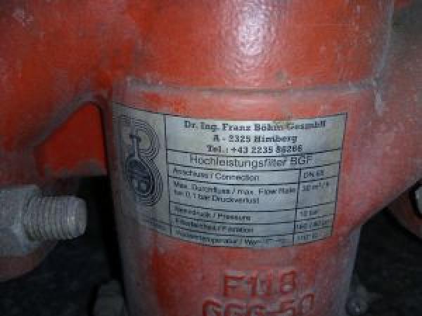 Siebkorbfilter DN 65 - Dr. Böhm / Krohne